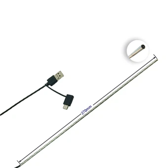 Ultra-þunnur breiðhornslöng endoscope